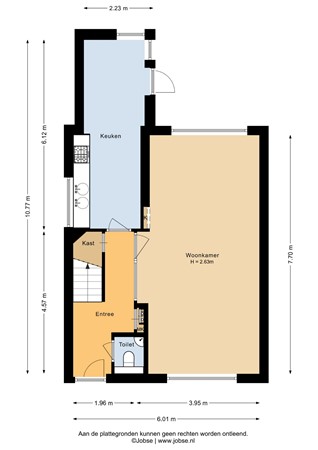 Floorplan - Westerzate 9, 3752 GA Bunschoten-Spakenburg